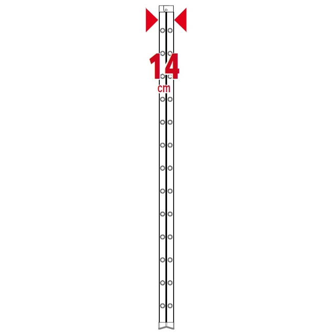 Vendita online Scala doppia salita 13 gradini modello Master Pro
